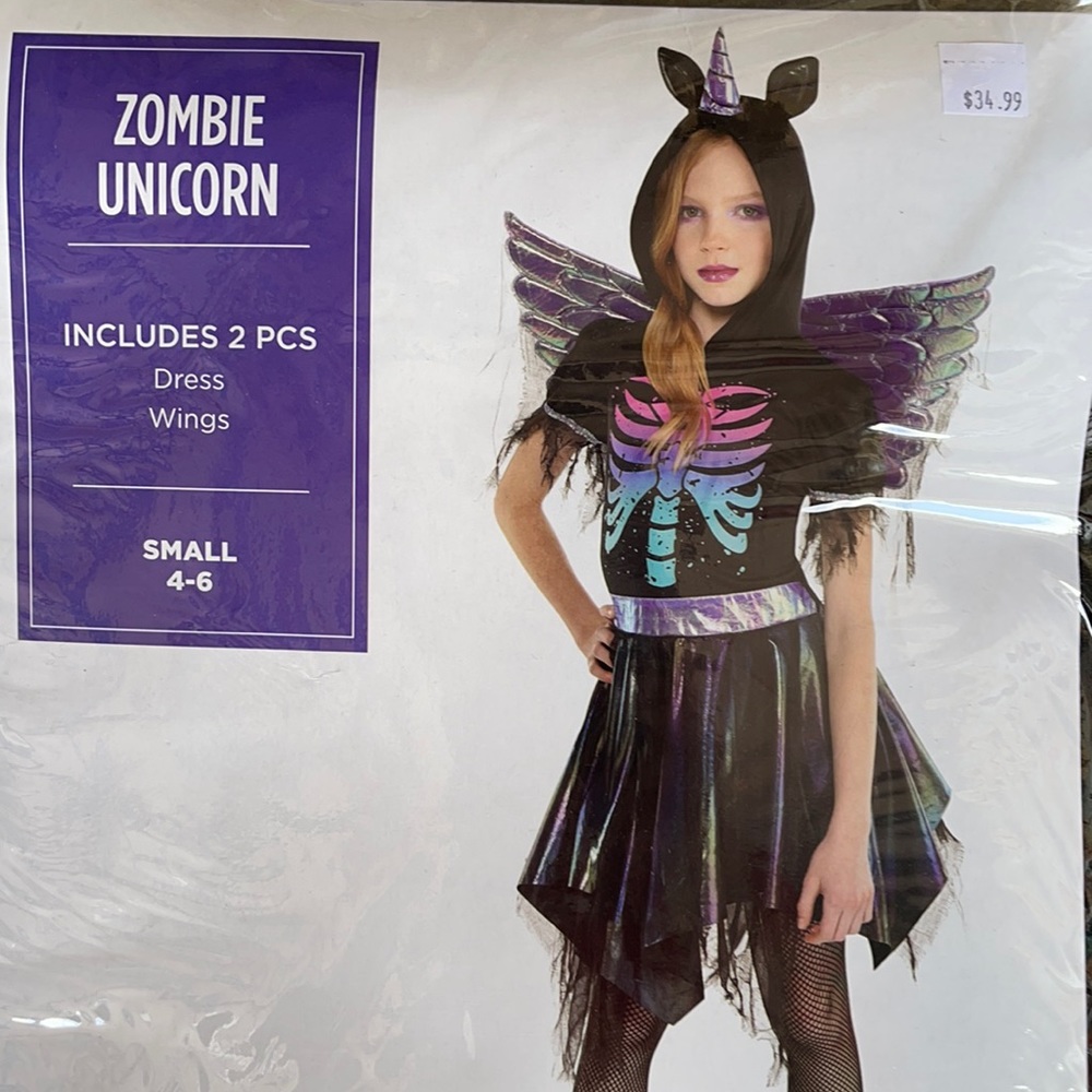 Zombie Unicorn Children’s Costume! New!